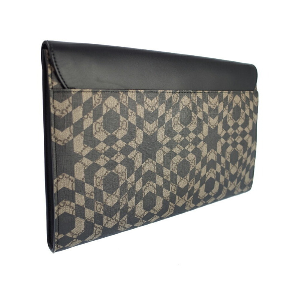 Gucci Canvas GG Bag Supreme Portfolio Kaleido Clutch